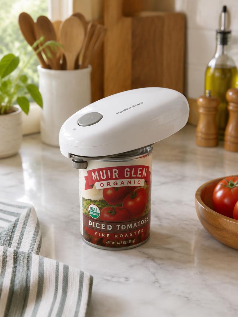 Electric Can Opener in a home kitchen (representative image)