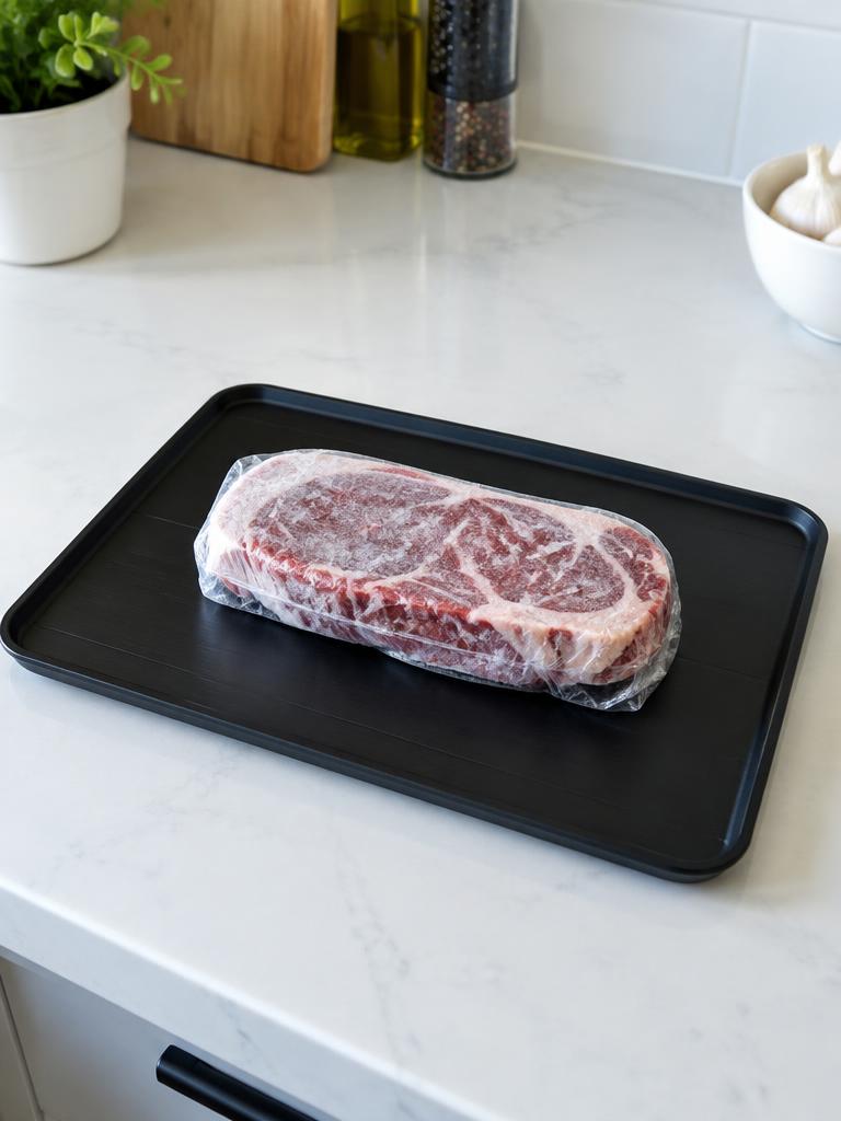 Defrost Tray in a home kitchen (representative image)