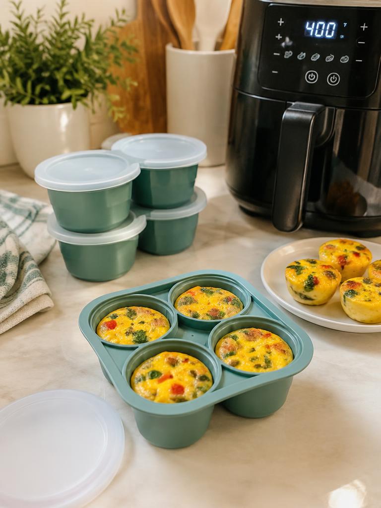Egg Bite Molds in a home kitchen (representative image)