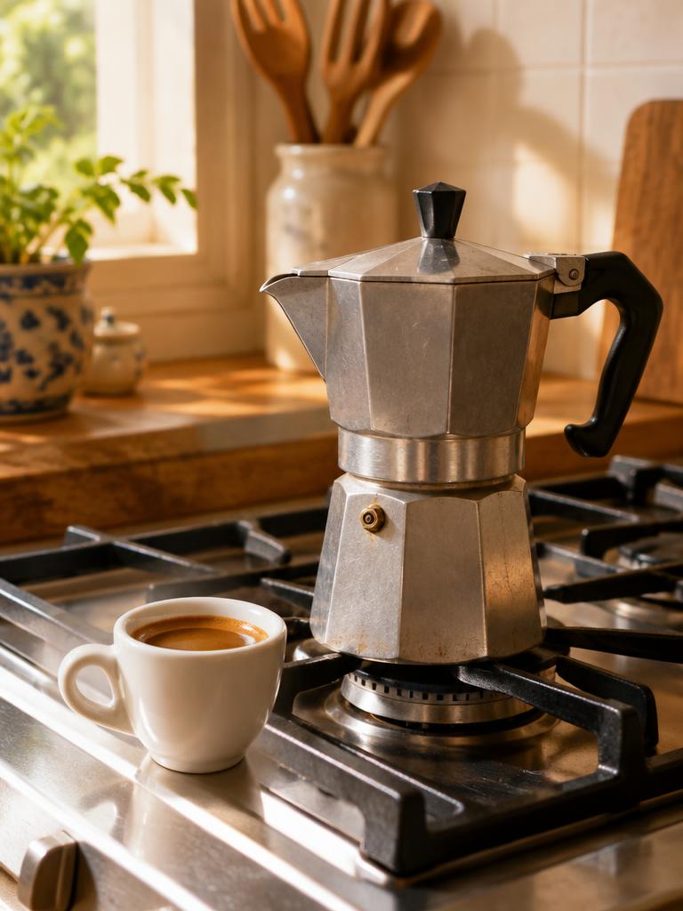 Moka Pot in a home kitchen (representative image)