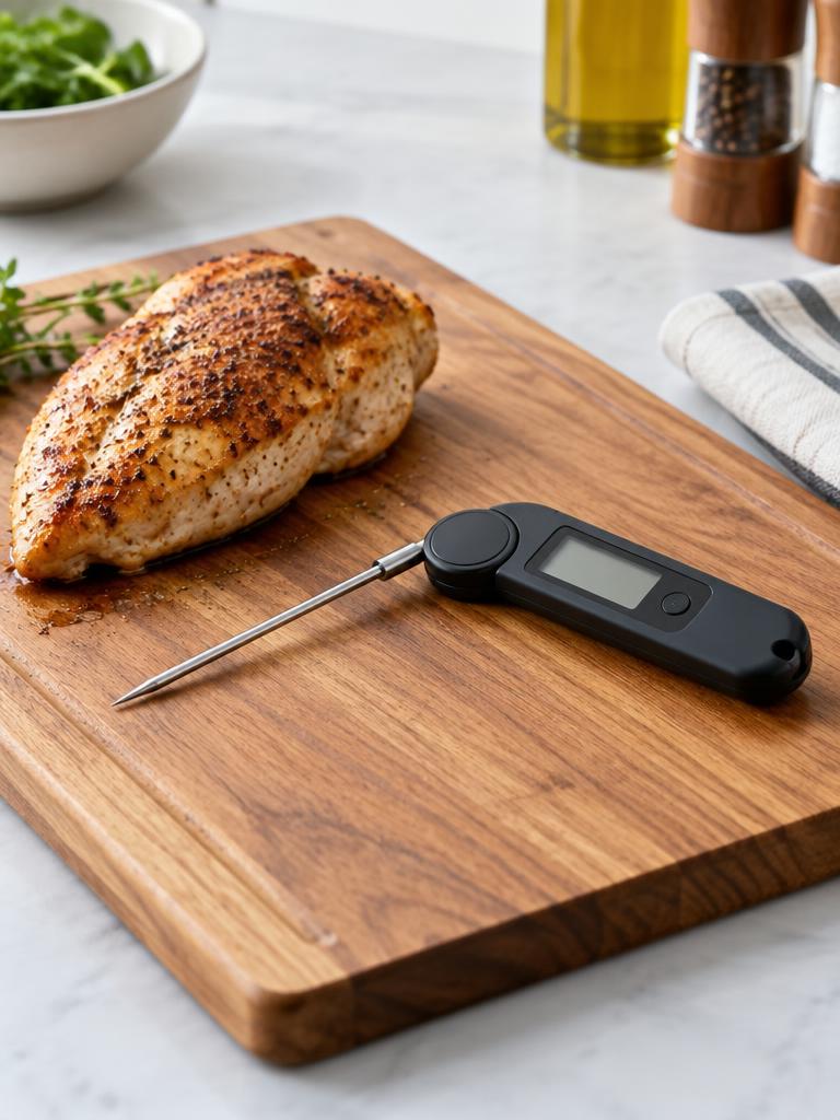 Food Thermometer in a home kitchen (representative image)